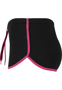 Urban Classics HOT - Shorts - blk/fuc