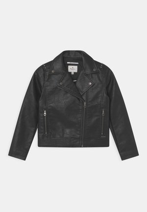 FINLEY - Veste en similicuir - black