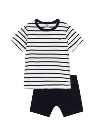Petit Bateau Pyjama - marshmallow/smoking