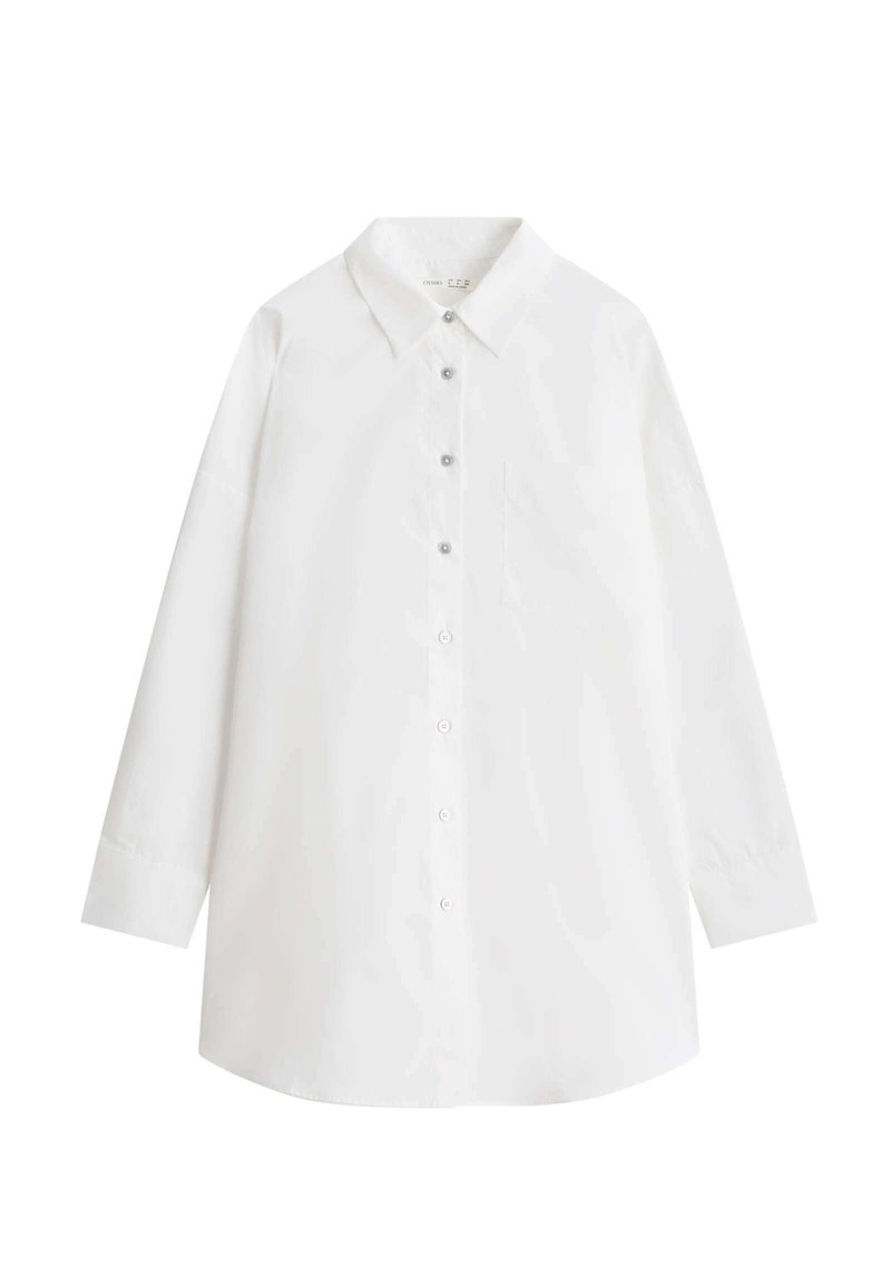 Damen Hemdblusen | OYSHO Hemdbluse white/weiß - IY93886 Damen Hemdblusen | OYSHO Hemdbluse white/weiß - IY93886