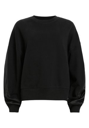 AllSaints PEGGY ZIP  - Sweatshirt - black
