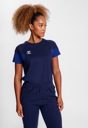 Hummel Print T-shirt - marine