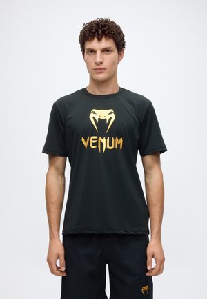 Venum, CLASSIC DRY TECH - Спортна тениска - black/gold