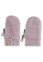 Sterntaler - Plüsch-Fäustlinge - Silber