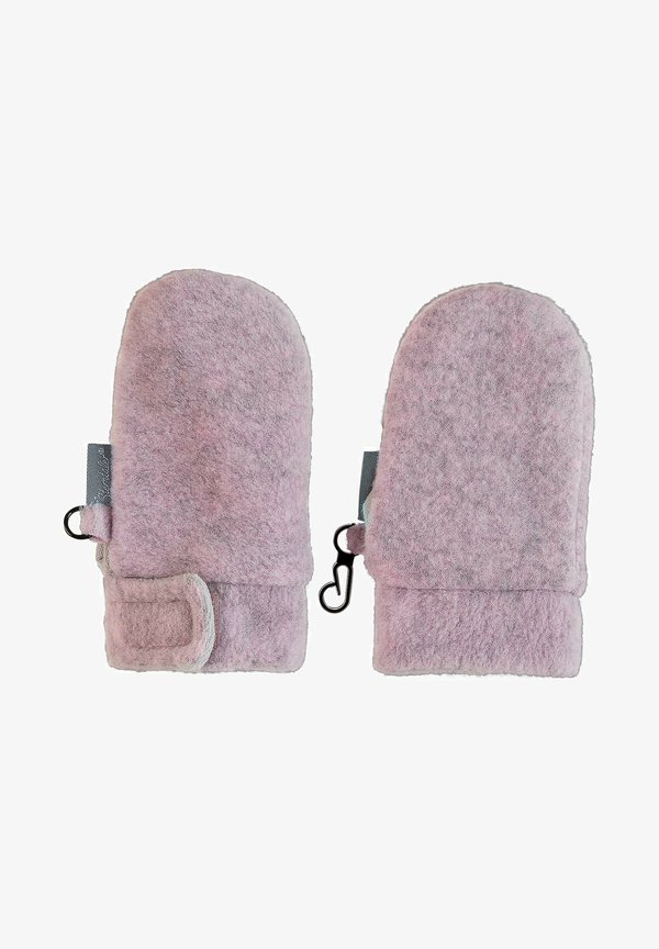 FÄUSTLINGE MICROFLEECE UNI - Fäustling - rosa melange