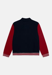 Lacoste CORE ESSENTIALS UNISEX - Sweat zippé - navy blue