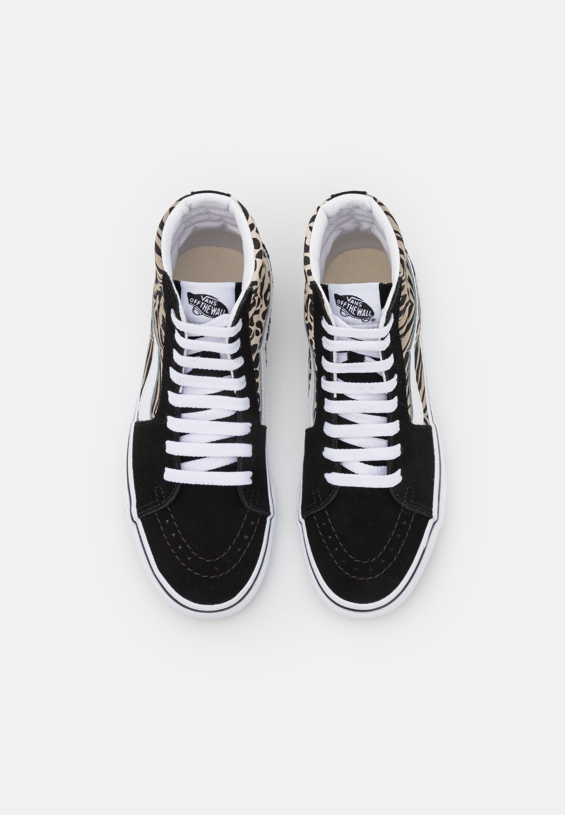 vans high top multicolor