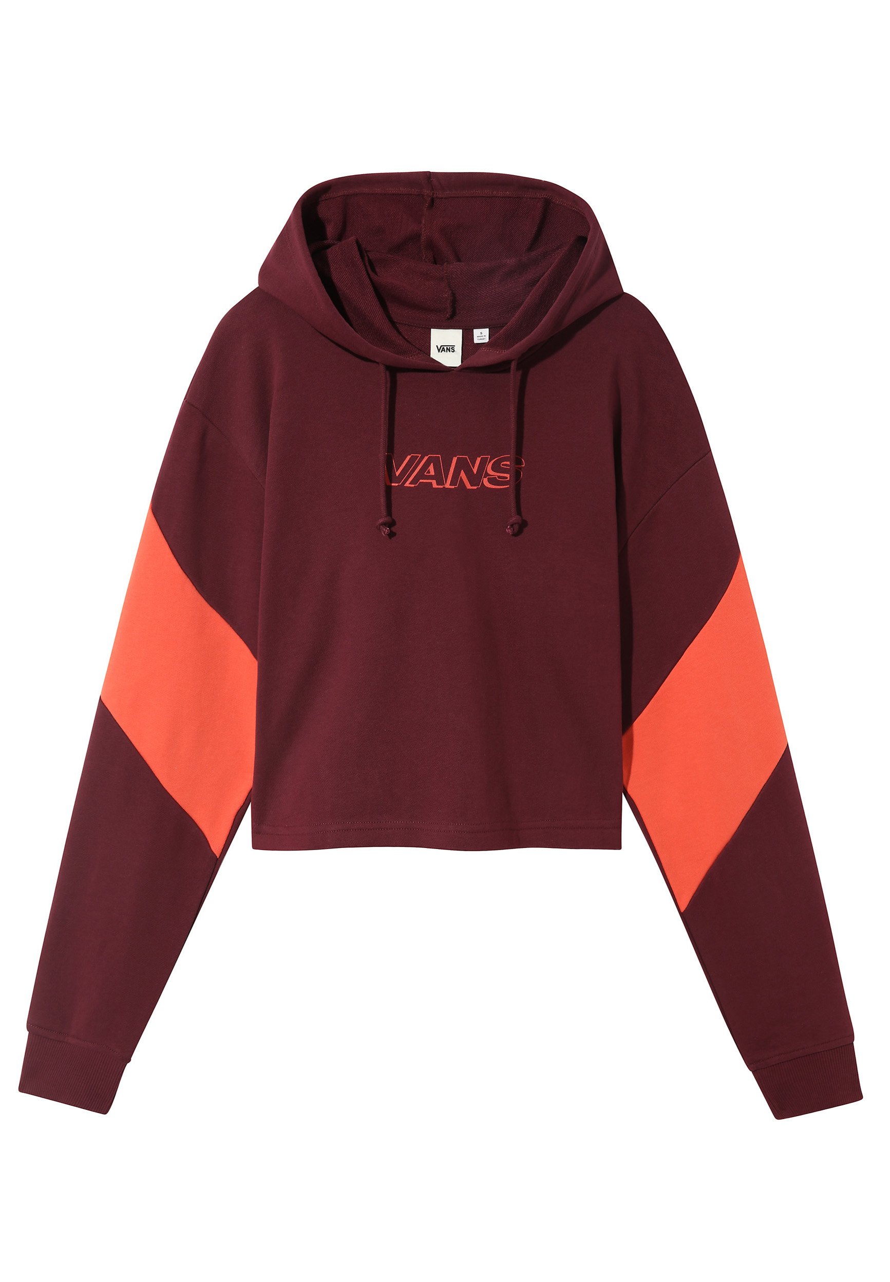 sudadera vans burdeos