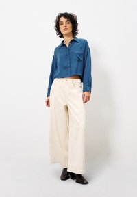 FRNCH POLLY - Chemisier - bleu petrole