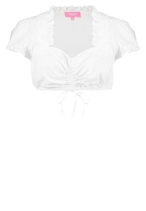 Krüger Dirndl Bluse - weiß