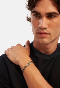 Breil Armband - black and silver coloured