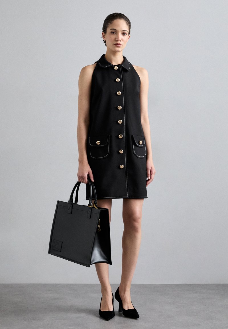 sandro ROBE - Day dress - noir/black - Zalando sandro ROBE - Day dress - noir/black - Zalando