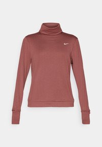 THERMA-FIT SWIFT - Langærmet T-shirt - red sepia/reflective silver