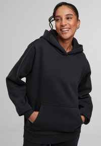Urban Classics VINTAGE HEAVY - Kapuutsiga pusa - black