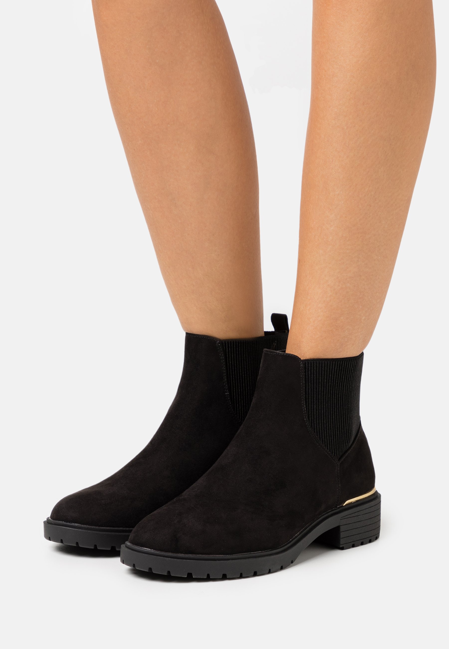 New Look Wide Fit WIDE FIT DAPPER Støvletter black New Look Wide Fit Klær, Sko & Accessories | Dameklær | Mote