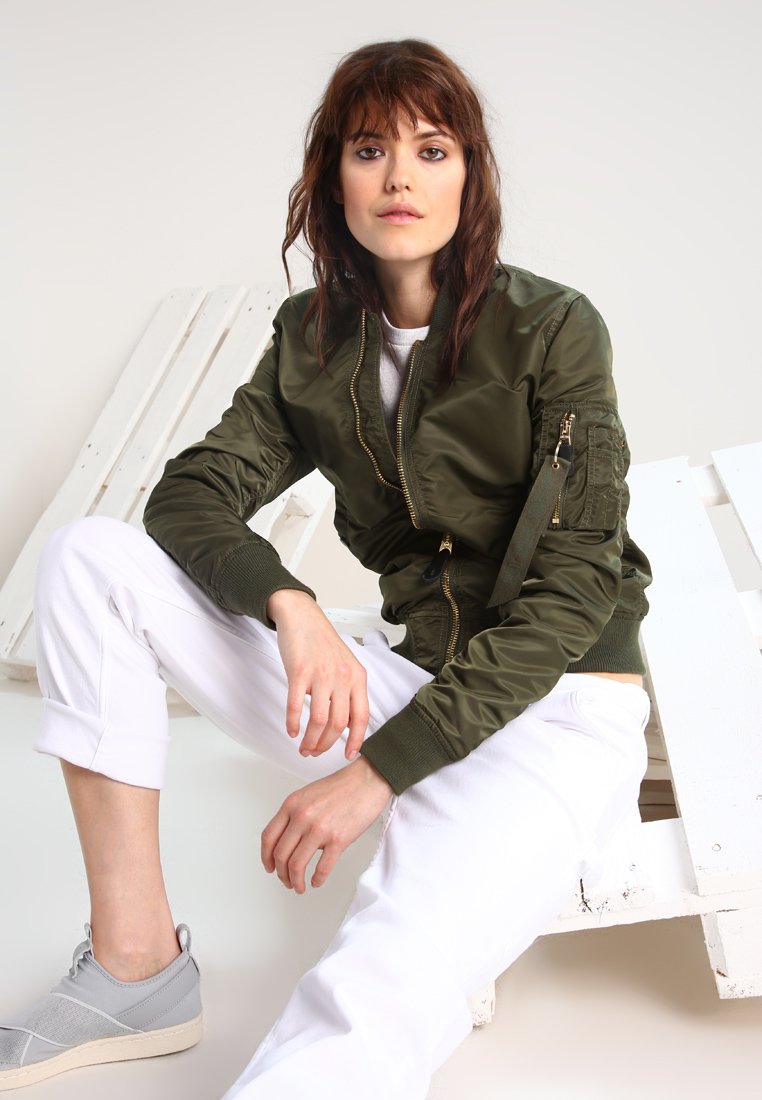 Alpha Industries Bombejakke - darkgreen