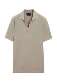 Massimo Dutti Poloshirt - khaki/kaki - Zalando.nl