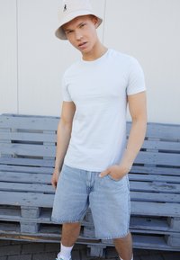 Levi's® SLIM CREW NECK TEE - 2 PACK - T-shirt básica - arctic ice/sunset blue