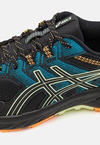 ASICS GEL-VENTURE 9 - Scarpe da trail running - black/cool matcha