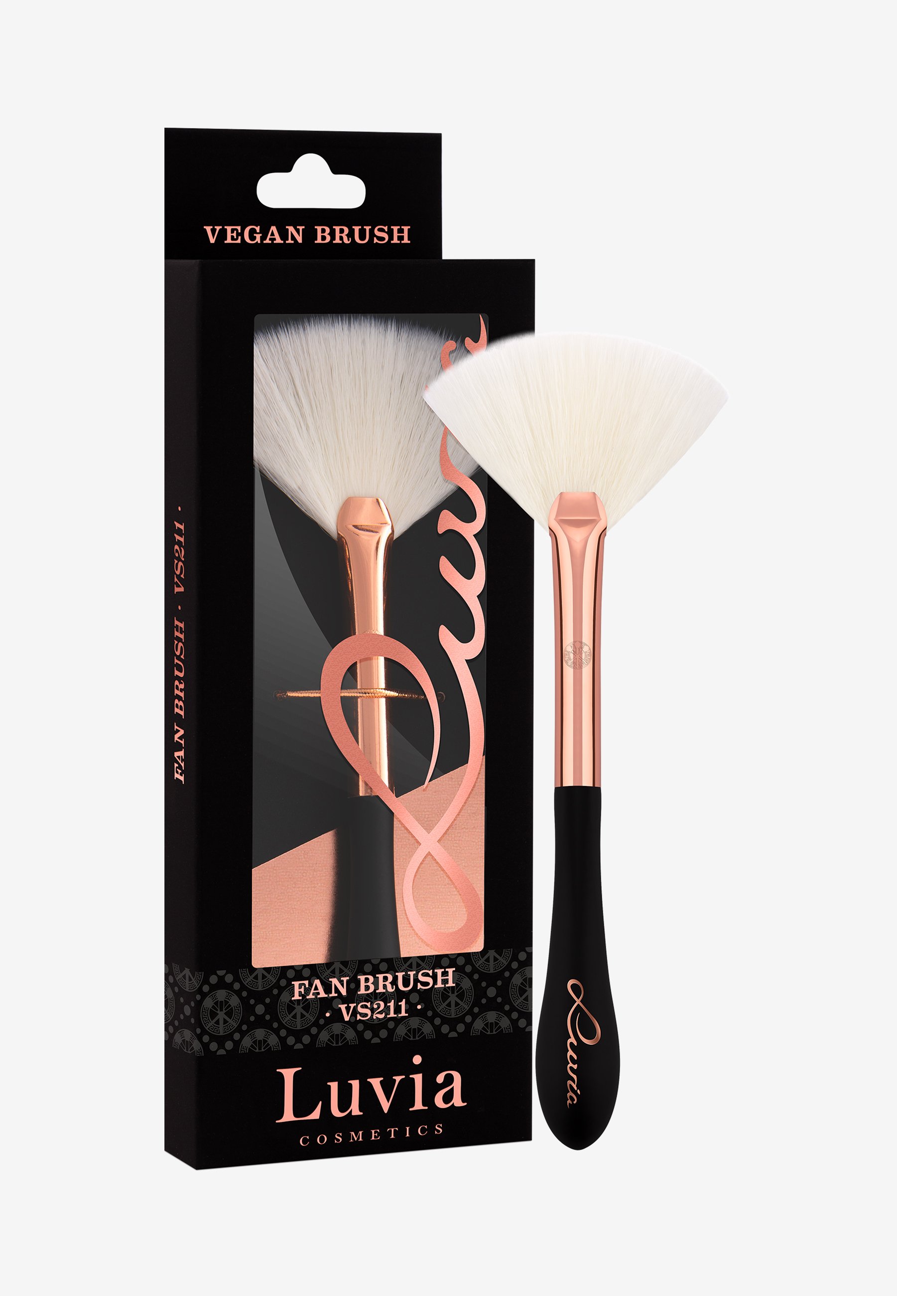 How To Apply Makeup With A Fan Brush Saubhaya Makeup