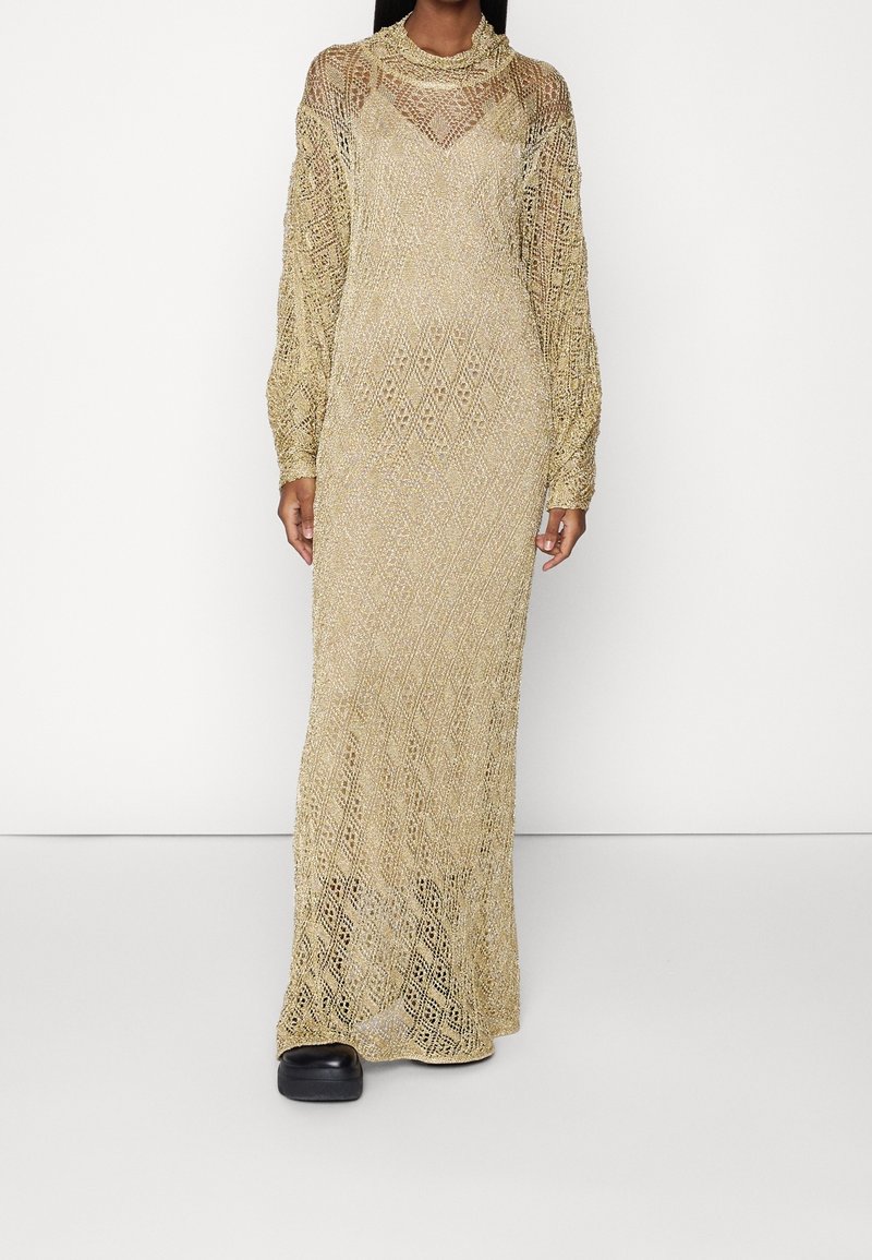 slim fit dress slacks Dahlia Silk Midi Dress in Jeannie Mix Multi main image 1
