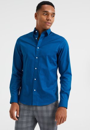 SLIM FIT MIT STRETCHANTEIL - Shirt - cobalt blue