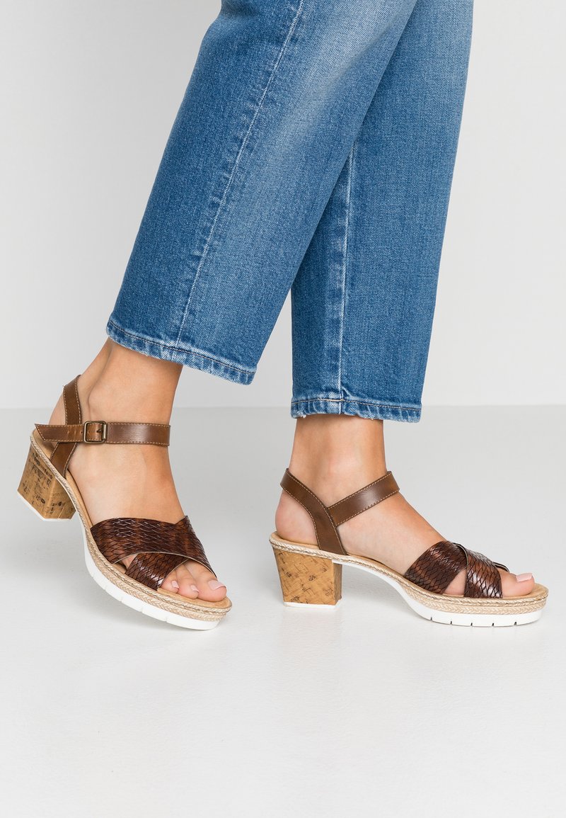 rieker-platform-sandals-mogano-brown-zalando-ie
