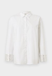 ONLPANAMA SEQUINS MIX SHIRT - Paitapusero - bright white