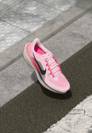 AIR ZOOM PEGASUS 41 - Cestná bežecká obuv - pink foam/off noir/taupe grey/hyper pink/platinum-coloured violet