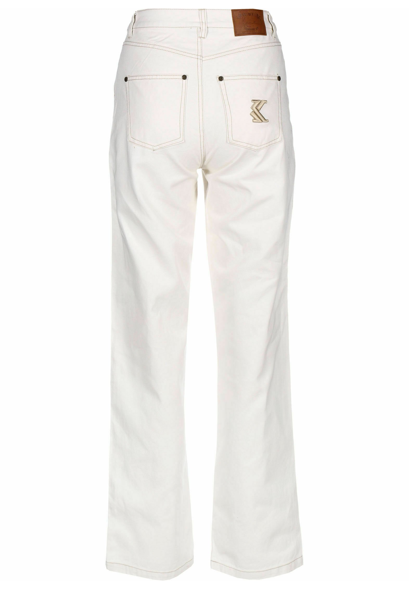 Karl Kani WIDE LEG - Pantaloni - white/bianco - Zalando.it