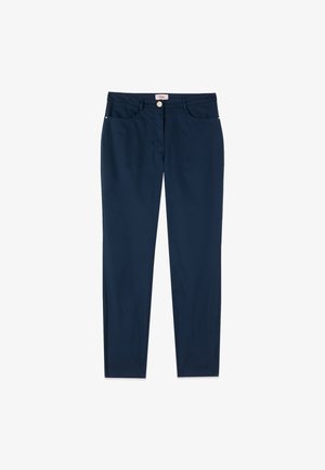 Oltre, PANTALONI SKINNY - Pantalones chinos - blu