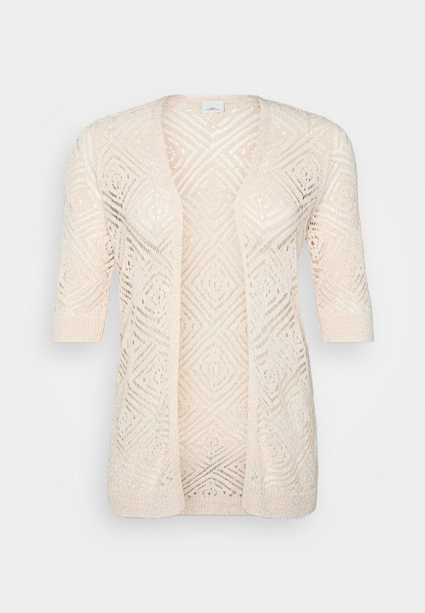 CARWISTY 3/4 OPEN CARDIGAN - Cardigan - ecru4