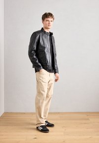 Strellson PIERS - Leather jacket - black