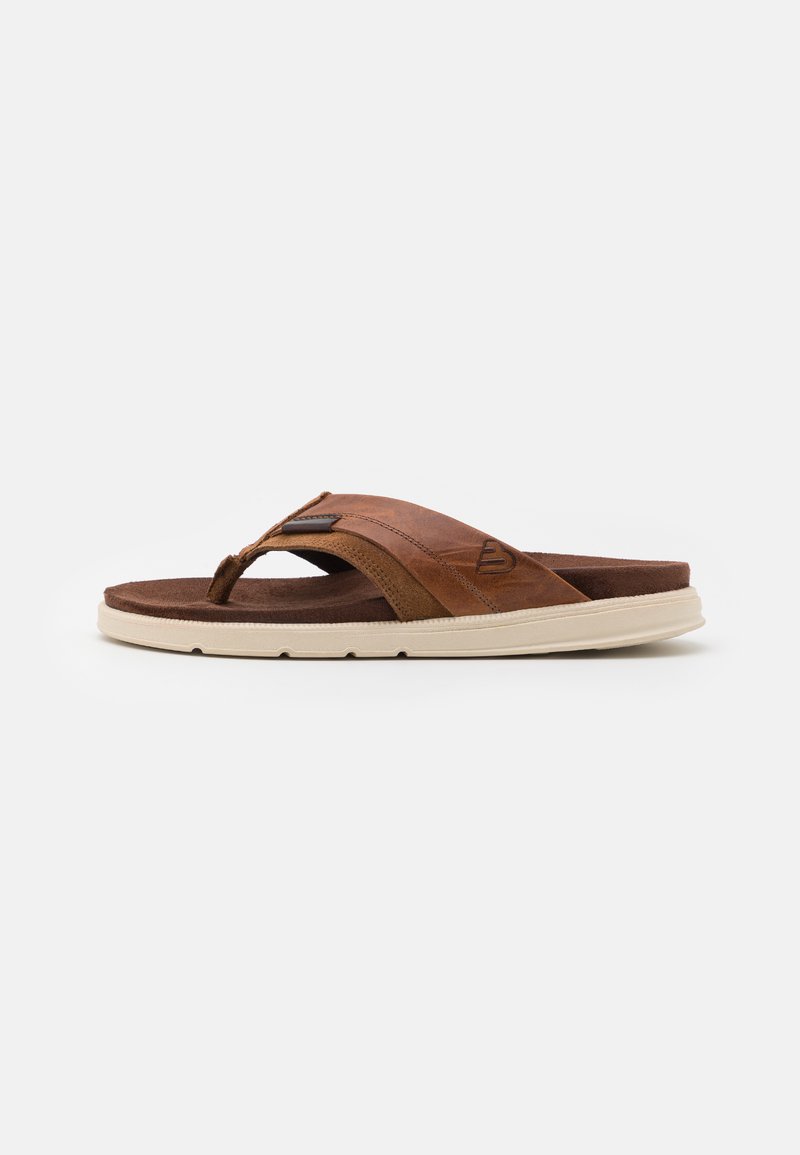 Bullboxer T-bar sandals - cognac