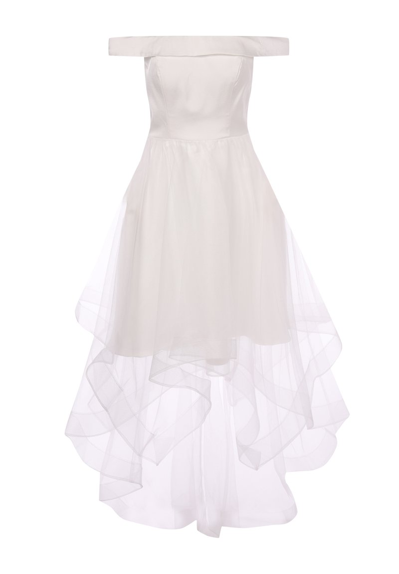 Damen Freizeitkleider | Laona Ballkleid ecru/weiß - CR20471 Damen Freizeitkleider | Laona Ballkleid ecru/weiß - CR20471