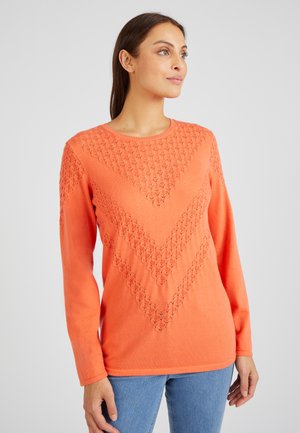 Damart POINT FANTAISIE - Trui - orange