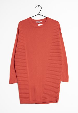 Gebreide jurk - red