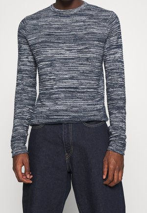 Neule - mottled blue