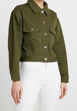 Jeansjacka - dark green