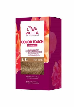 WELLA COLOR TOUCH RICH NATURALS 8/81 PEARL BLONDE - Hårfärg - yellow
