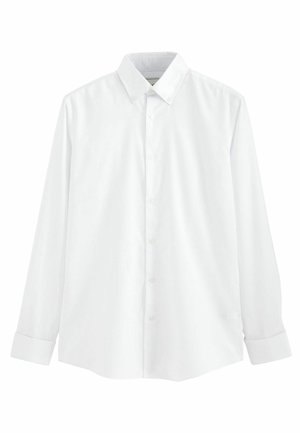 EASY CARE OXFORD SLIM FIT DOUBLE CUFF - Marškiniai - white