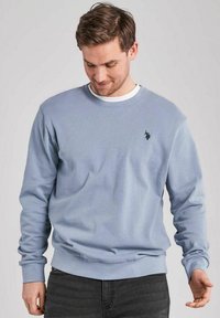 U.S. Polo Assn. O NECK ADLER - Sweater - stonewash