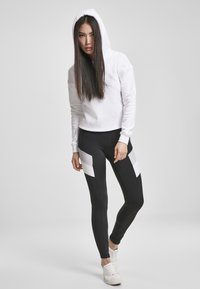 Urban Classics Legíny - kalhoty  - black/grey