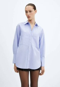 Mango Košilová halenka  - light blue