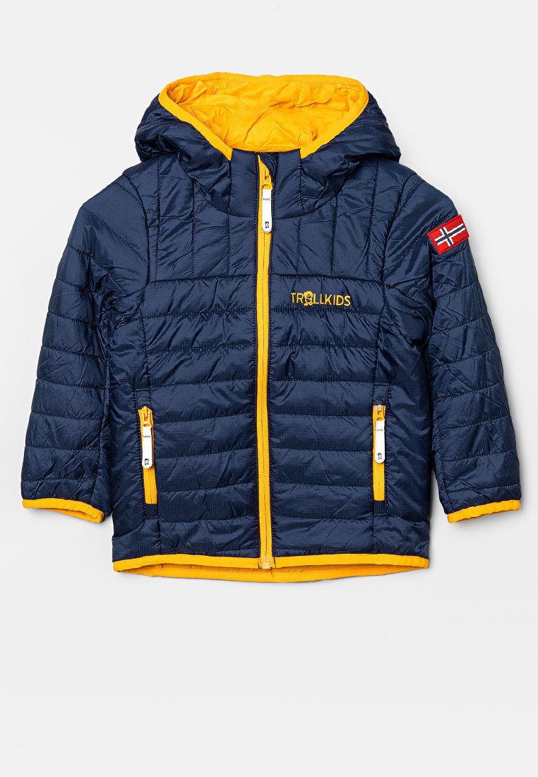 Trollkids Outdoorjas donkerblauw