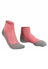 FALKE TK5 SHORT TREKKING LIGHT CUSHIONING - Calze sportive - mixed berry