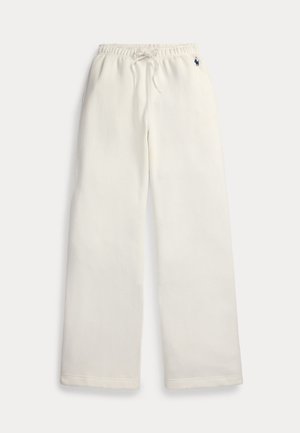 Polo Ralph Lauren, DRAWSTRING WIDE-LEG SWEATPANT - Долнище на анцуг - white