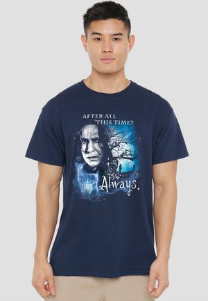 Cotton Soul, HARRY POTTER ALWAYS - Print T-shirt - dark blue
