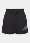 ESSENTIALS WINNERS SHORT - Αθλητικό σορτς - black/white