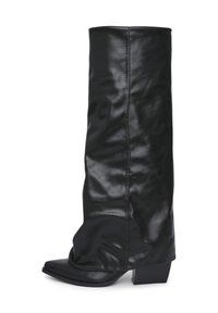 TEXANI A TUBO - Stivali alti - ultrablack